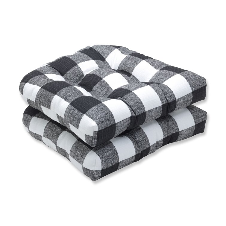 Gingham rocking best sale chair cushions